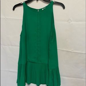 Blouse sleeveless green